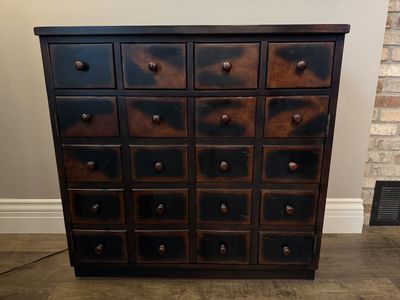 Rustic dresser/curio