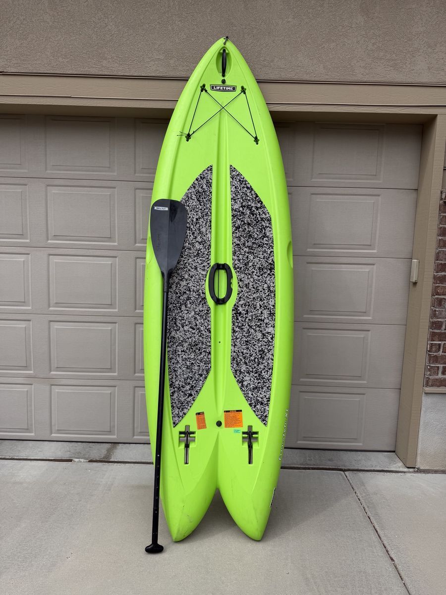 Used Lifetime Freestyle XL Stand Up Paddleboard with Paddle