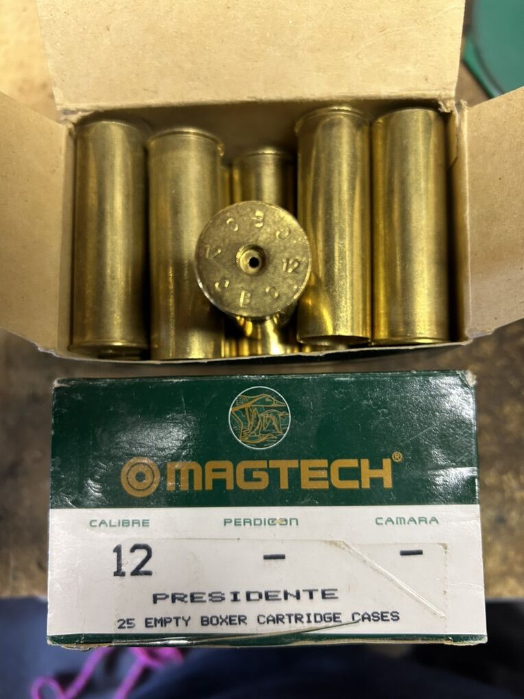 MagTech 12 Gauge Brass Hulls