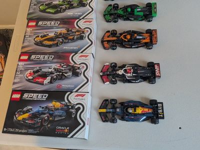 Lego Formula 1, 5 cars lot