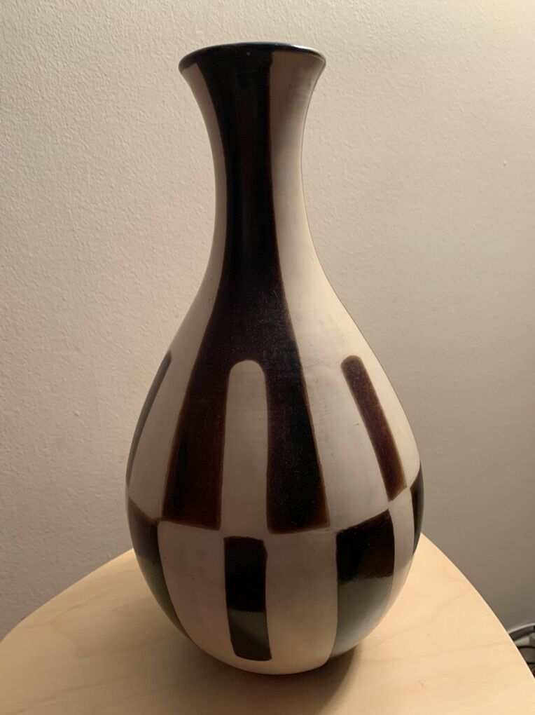Modernist Vase From Luis Salas, Peru.