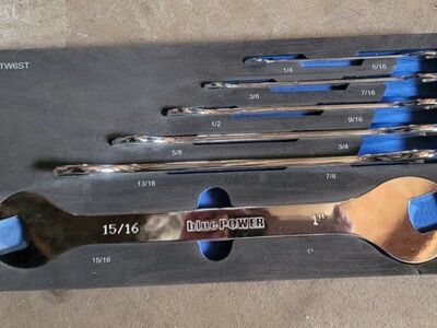 cornwell 6pc thin open end wrench set