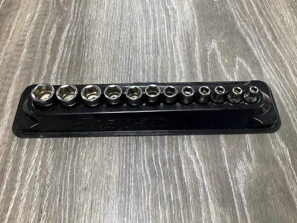 SNAP-ON TMM SOCKET SET 5MM-15MM 1/4 INCH DRIVE