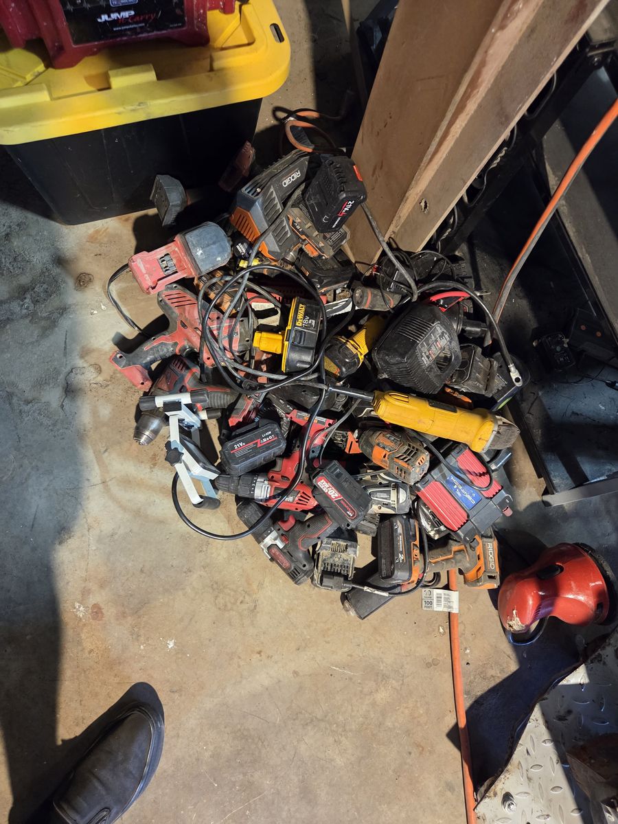Random drills, drivers tools