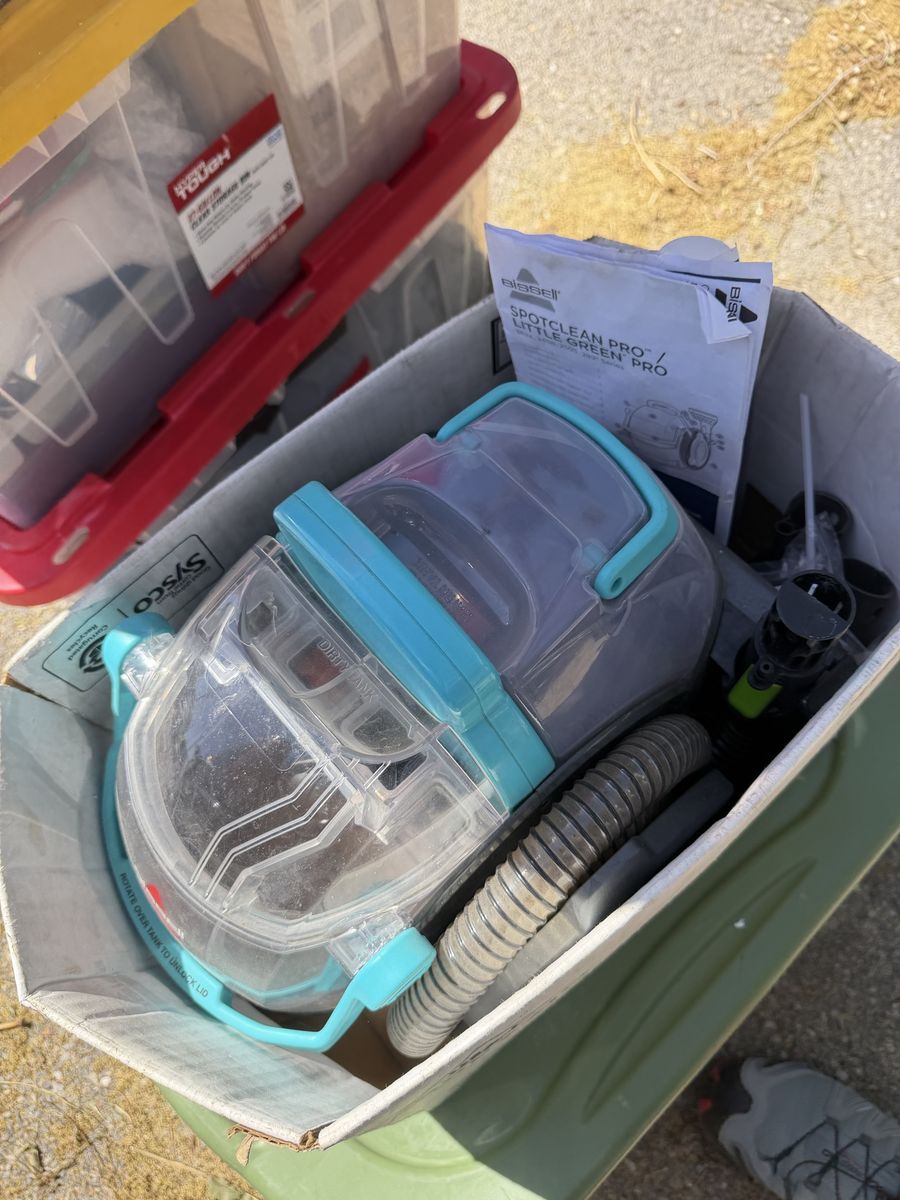Bissell SpotClean Pro Little Green Portable Carpet Cleaner & Upholstery Washer
