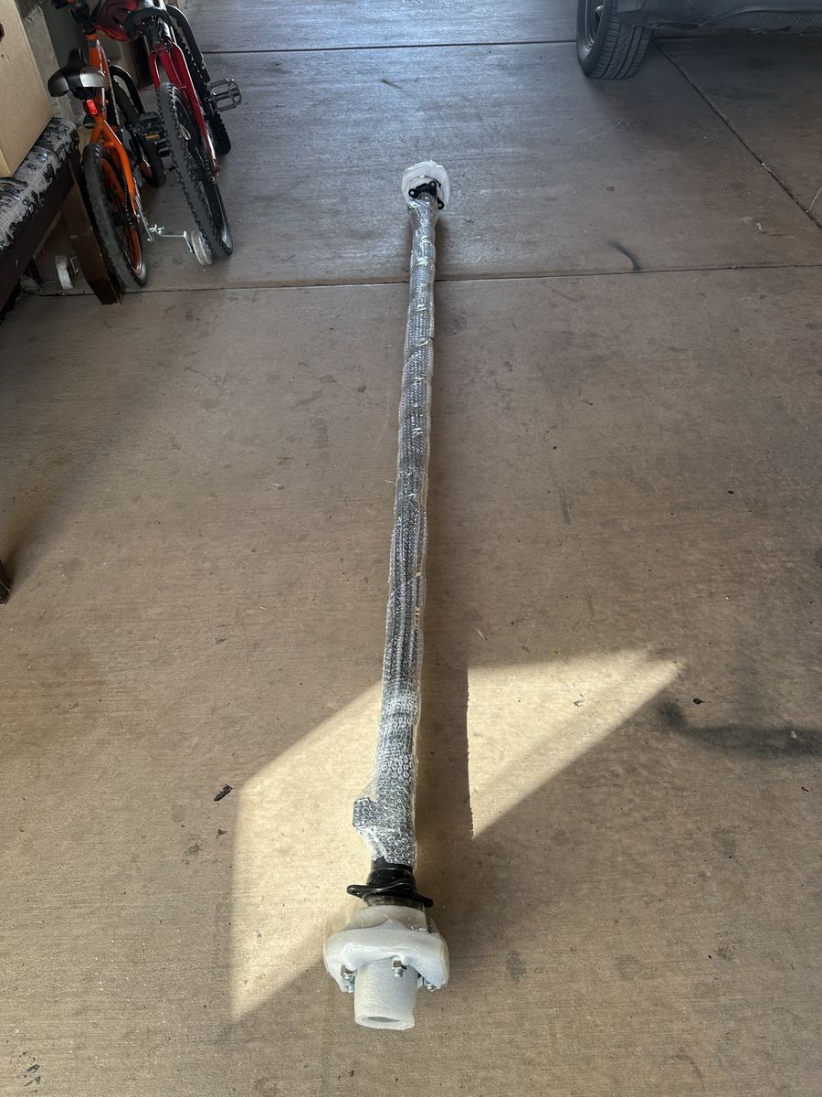 Utility trailer axel