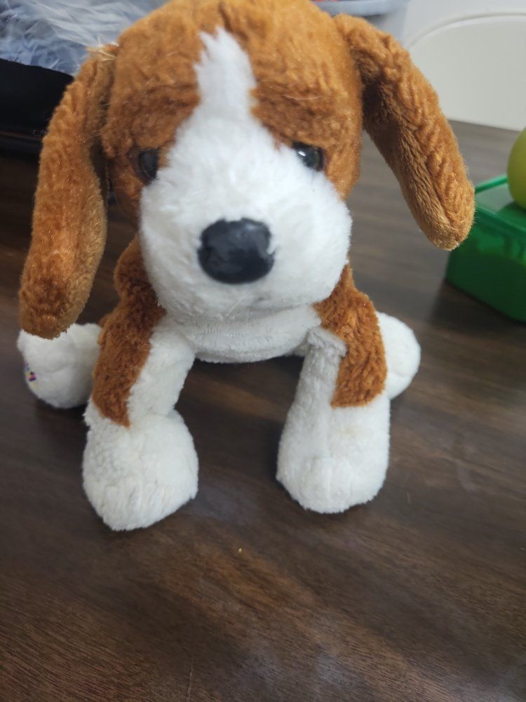 Ganz Webkinz Beagle Plush Stuffed Animal Toy Brown White Black