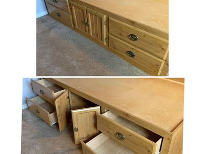 Twin Size Captains Bed With Lots Of Storage