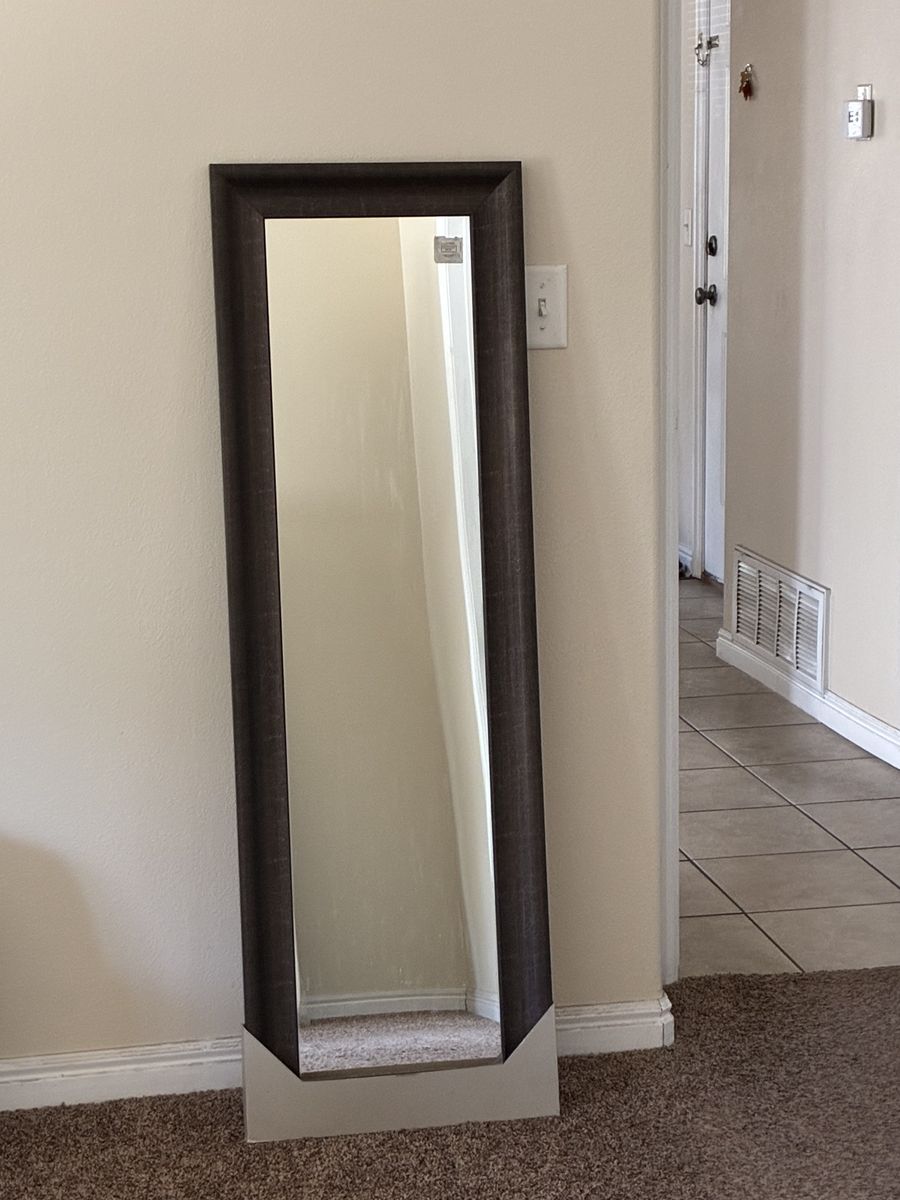 Mirror; Height = 53 inch, Width = 17 inch