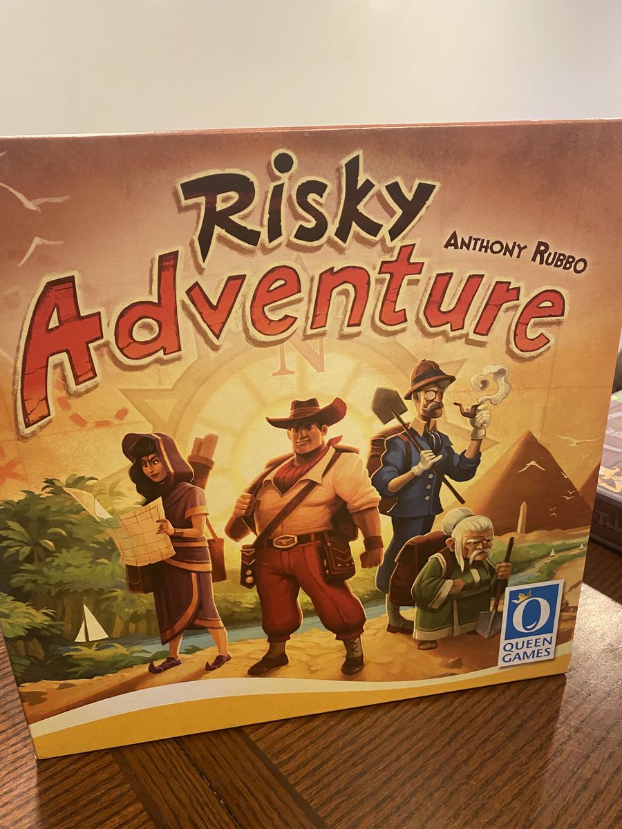 Risky Adventure Board Game