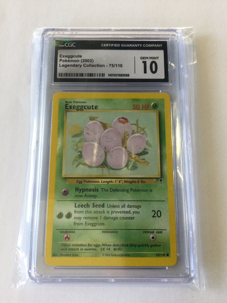 Pokémon Exeggcute Card.   #E75012590