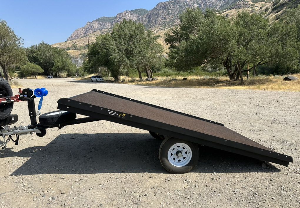 7x10ft Tilt Deck Trailer **Turn Key Setup**