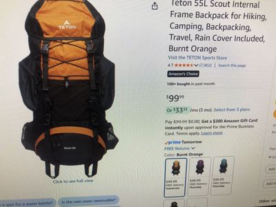 Backpacking