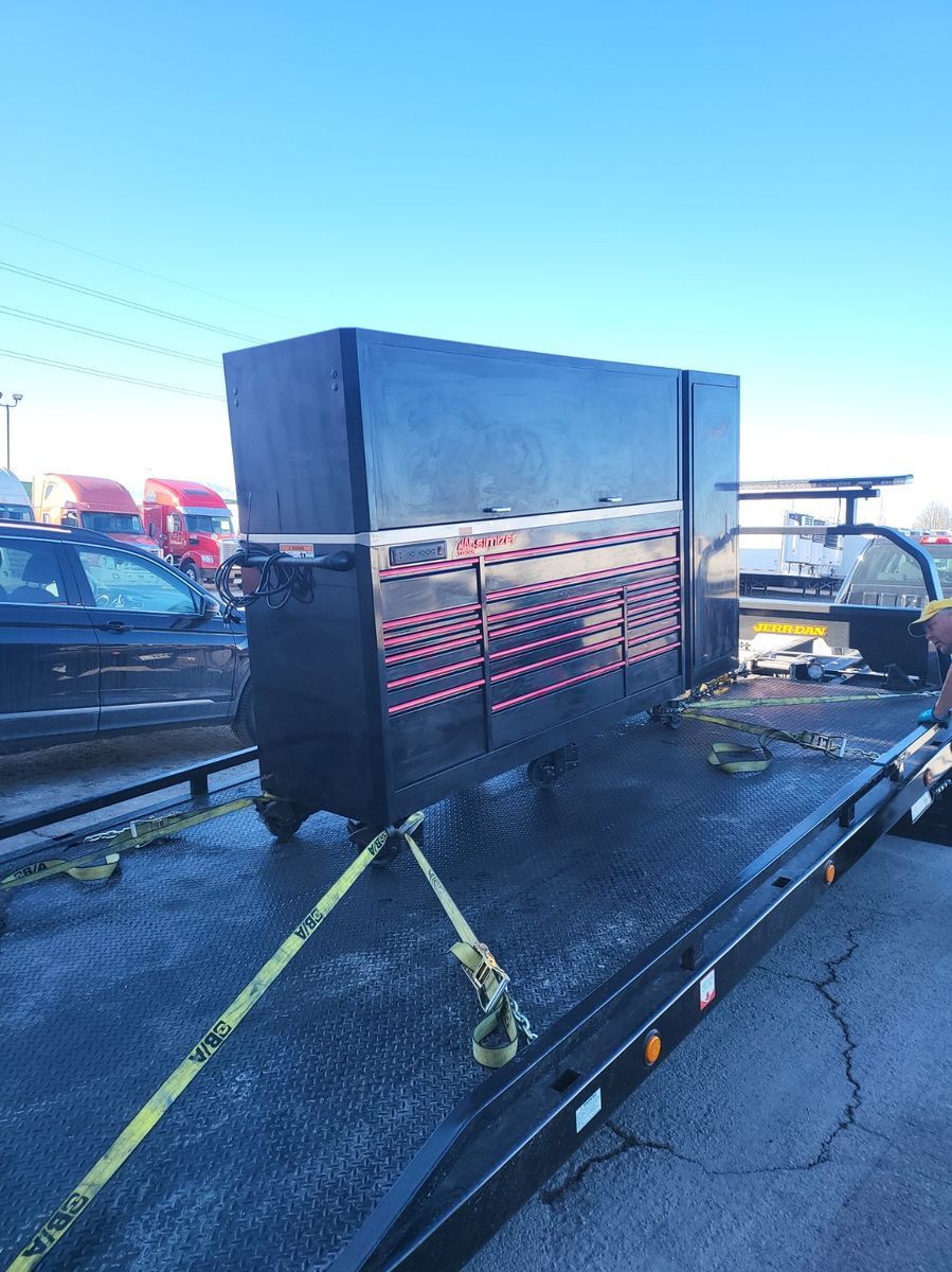 Mac Tools Macsimizer Toolbox Workstation – Hutch + Side Locker – 117" Setup