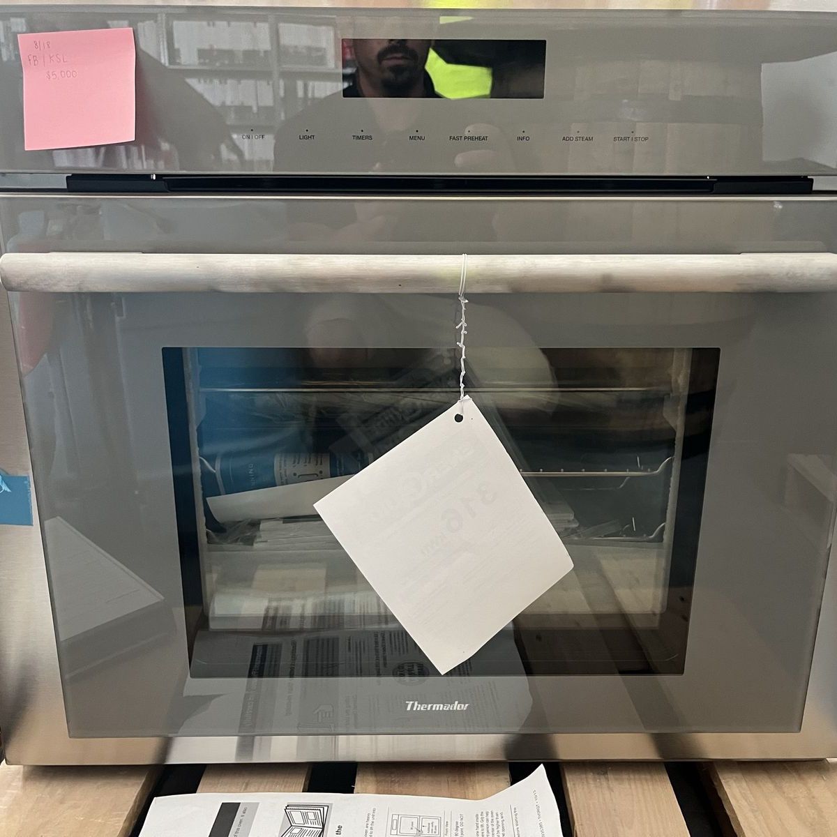 Thermador Stainless Steel Single Wall Oven Wi-Fi Enabled