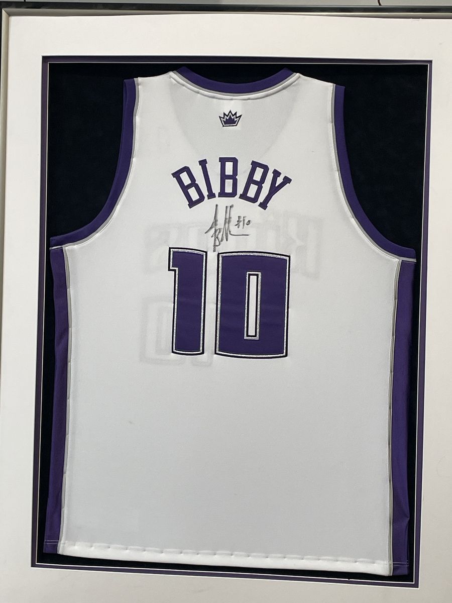 Signed Mike Bibby Sacramento Kings Jersey