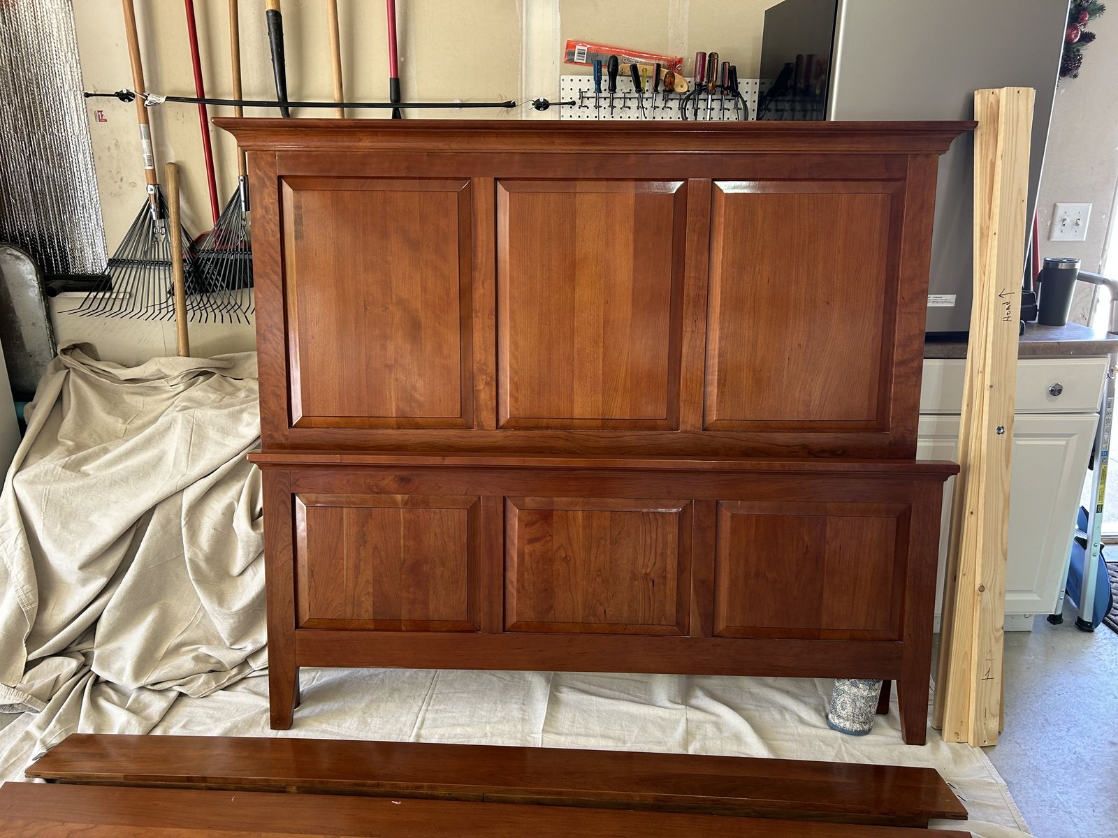 Queen bed