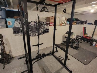 Power Rack with cable attachment