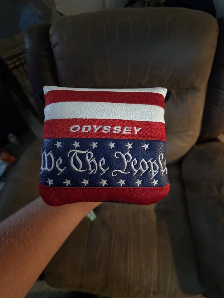 Odyssey 1776 Square 2 Square Freebird Putter w/ "We The People" Headcover - Excellent Condition