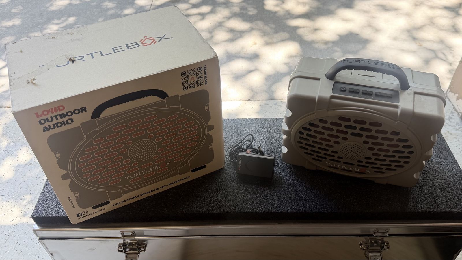 Turtlebox Gen 3 Bluetooth Speakers - Tan - Two available - Used Once
