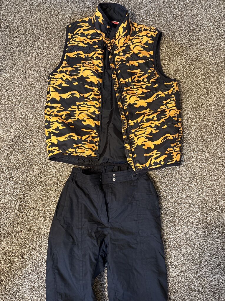 Winter Vest and Snow Pants (together or separate)
