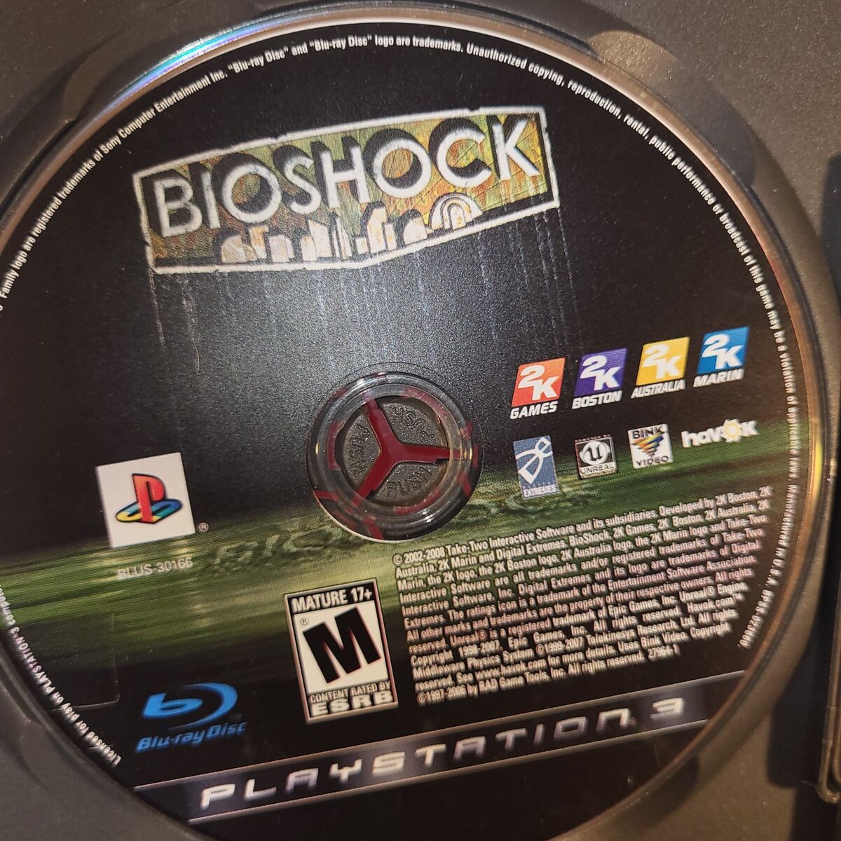 Bioshock Play Station Video Game