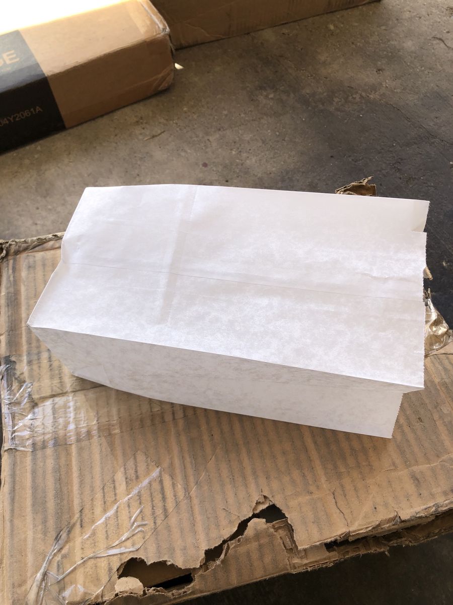 Small White Paper Bag - Bulk Pack Available