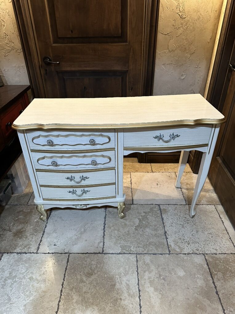 Small Desk has some blemishes (see pictures,)