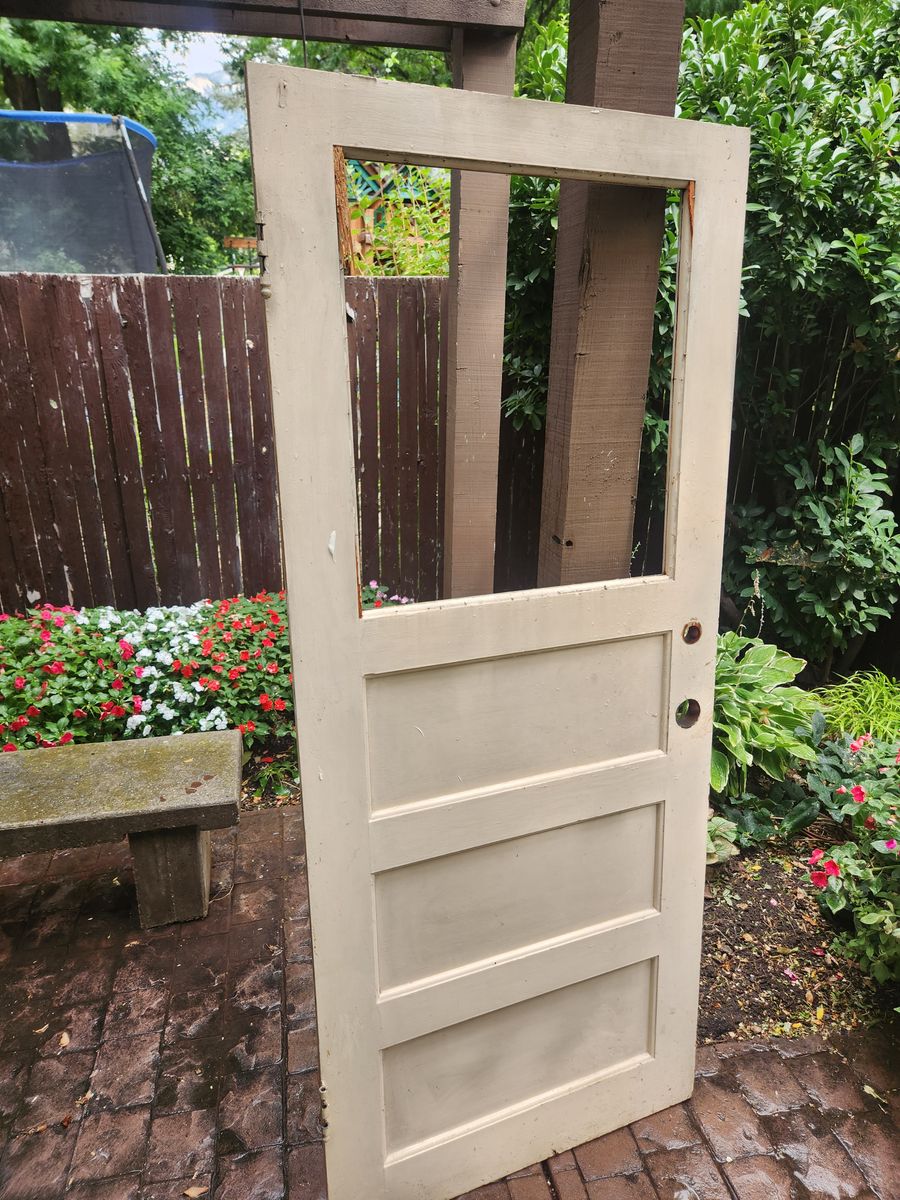 Vintage 3 panel door
