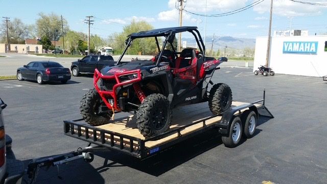 Polaris RZR 1000 Side-by-Side UTV - Red & Black, Ready for Adventure