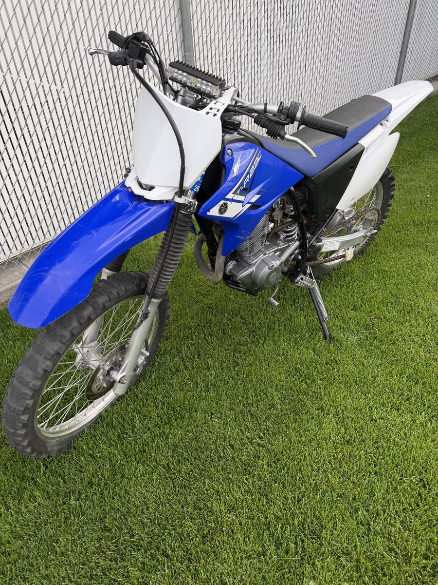 2013 Yamaha TTR230 Dirt Bike with LED Light Bar - Excellent Condition