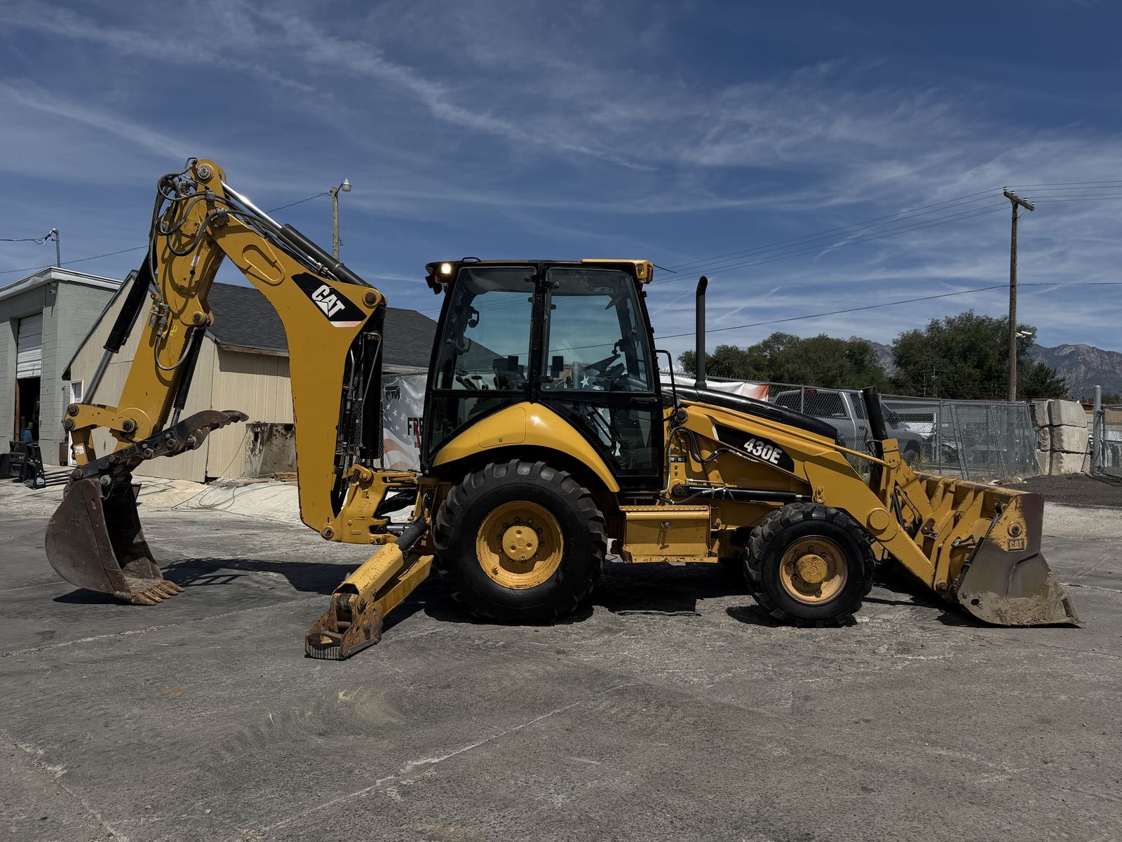 2009 Cat 430E Backhoe Loader Tractor Ready To Work