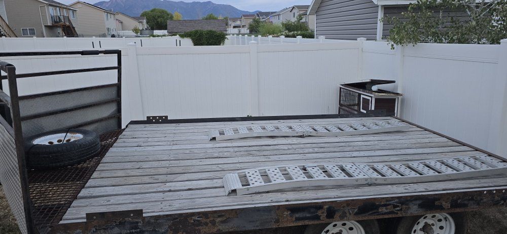 utv - snowmobile trailer