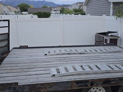 utv - snowmobile trailer