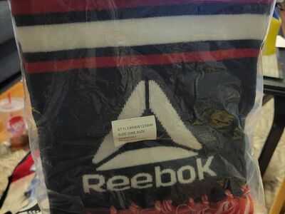 Red, White and Reebok Scarf