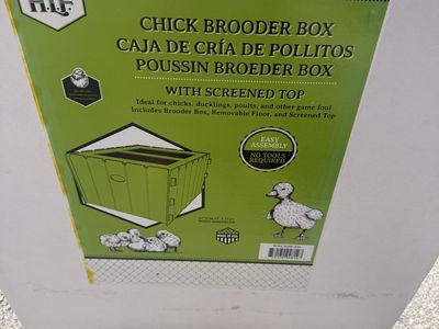 Chick Brooder Box and starter kit