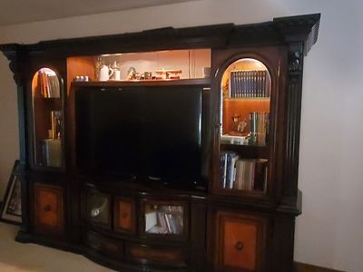 Mahogany Entertainment Center