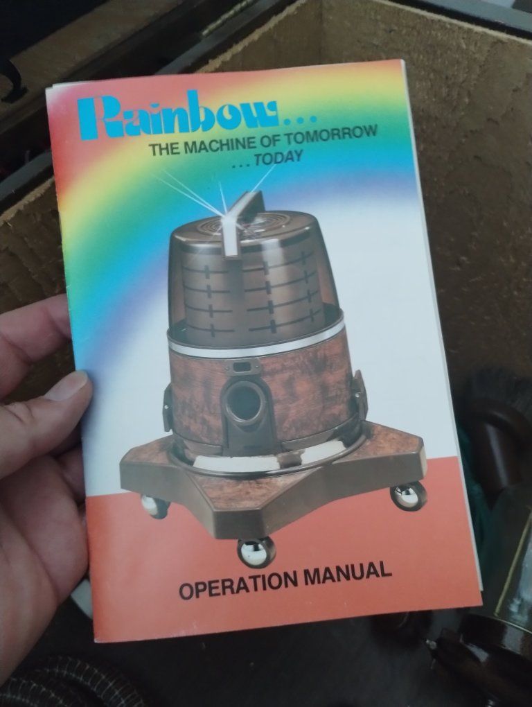 rainbow vacuum with attachments