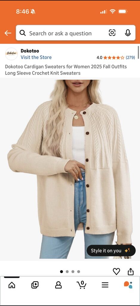Cardigan Sweater for Women