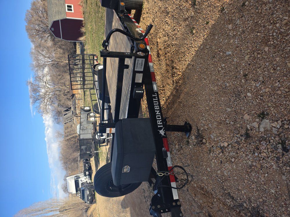 2024 IRON BULL 8.5X18 TRAILER 14K