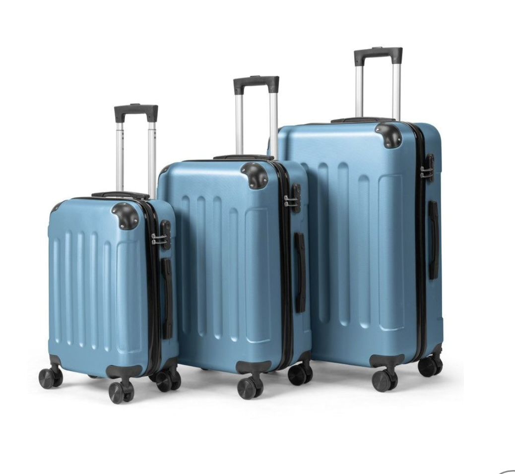 3-Piece Hardside Luggage Set – Brand New