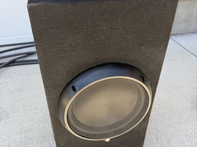 Rockford Fosgate T1D2 Subwoofer Full Setup w Amp & LC2 Output Converter