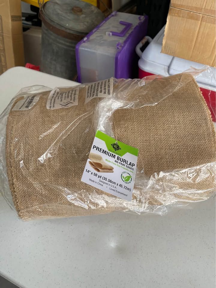 50 yard roll of burlap
