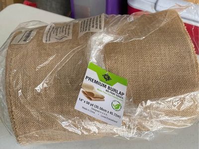 50 yard roll of burlap