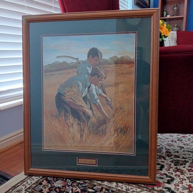 Framed Art Print - The Lord's Harvest