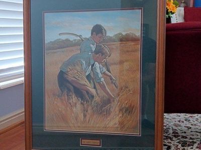 Framed Art Print - The Lord's Harvest