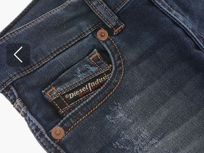 DIESEL KIDS UNISEX 4Y JEANS SLIM D-STRUKT JOGG