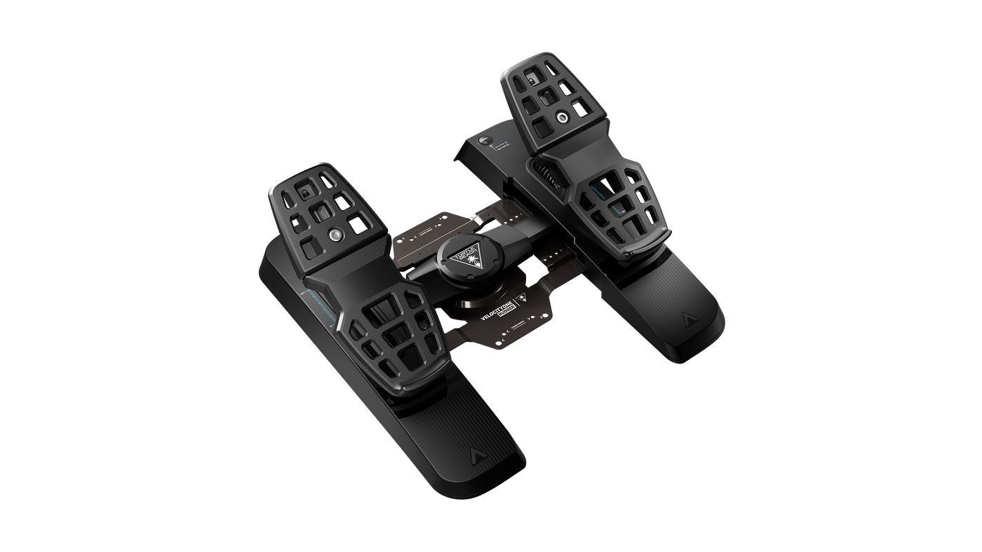 Brand New in Box Turtle Beach VelocityOne Rudder Pedals Flight Simulator Control System