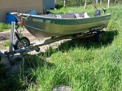 14 foot deep hull smoker craft