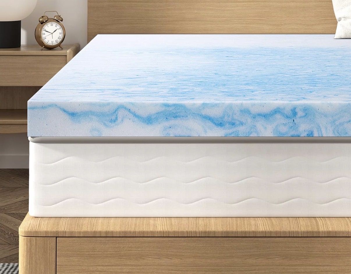 3” Queen Memory Foam Mattress Pad